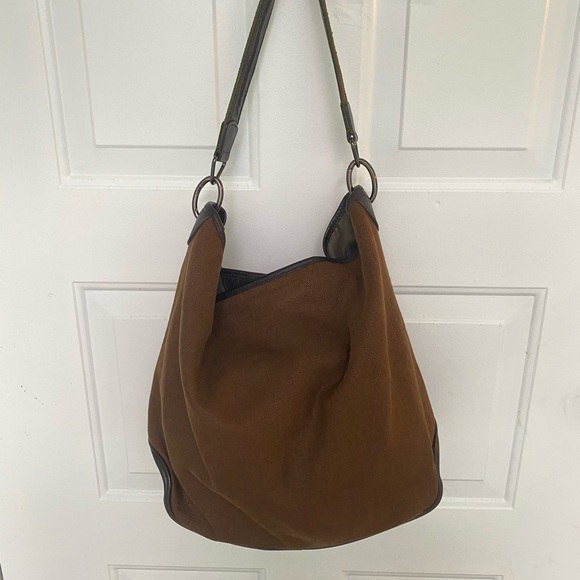 Authentic Longchamp Canvas Tote - Picture 2 of 9